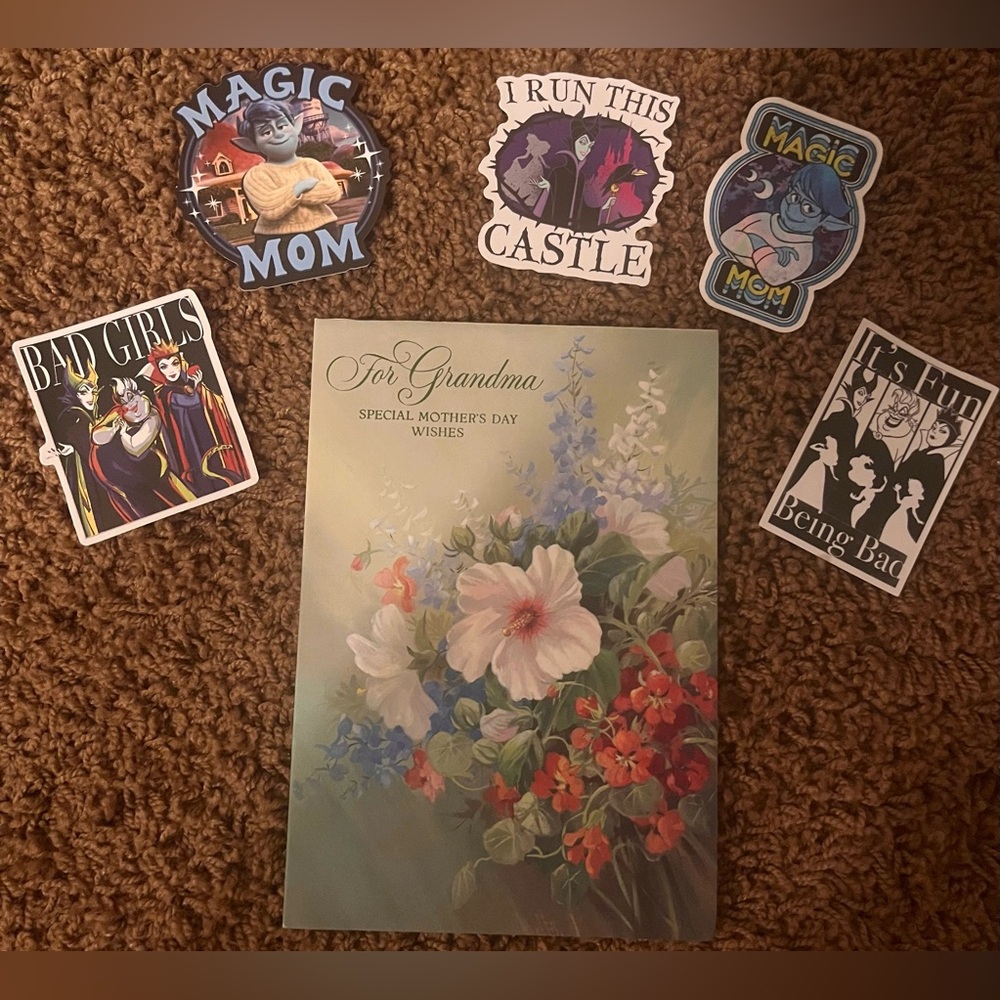 Hallmark Elegant Cream Card With Stickers